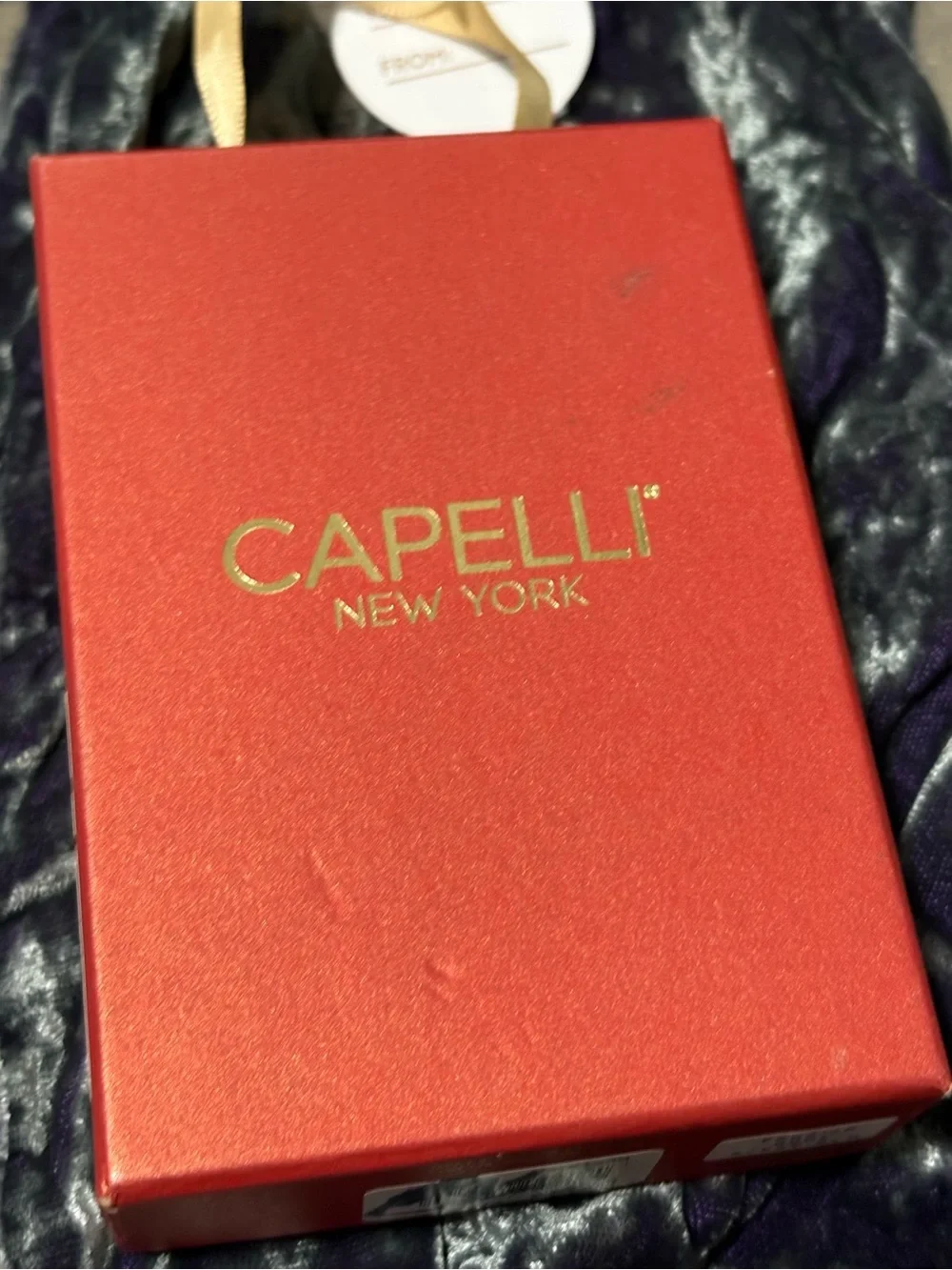 Capelli of New York Kids' Holiday Necklace Set in Red, Green, Gold